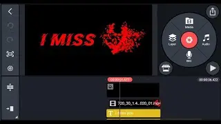 How To Make styles name effect  intro in kine master