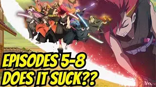 Shine On! Bakumatsu Bad Boys REACTIONS! Episodes 5-8 | Anime Hour