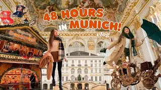 MUNICH VLOG 🇩🇪 | Germany Christmas, Iconic Palace & Gold Carriages 👑 , More Christmas Market🎄!