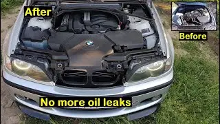 The BMW e46 has No More Oil Leaks! |Turning a $800 Car into a $3050 Car| (Part 3)