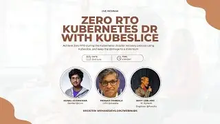 Zero RTO for Kubernetes Disaster Recovery with KubeSlice