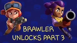 Caught on camera Brawler Unlocks 3 | 2 Legendaries in one video!! | Brawl Stars
