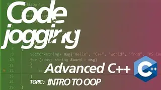 Advanced C++ -  Intro to OOP
