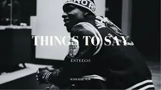 Toosii Type Beat - "THINGS TO SAY" | Lil Tjay Type Beat 2024