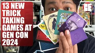 I've Played 9 of the 13 "New" Trick Taking Games at Gen Con 2024!