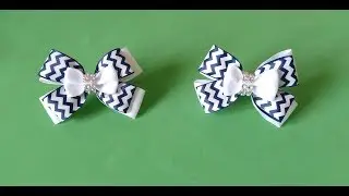 Репсовые школьные бантики/легко и просто/МК