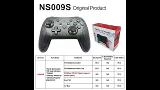 Controle de  R$45 do aliexpress para Switch/PC/PS3 - NS009S