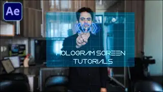 Hologram Touch Screen In After effects Tutorial (Easy Way)