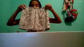 Mostrando o meus pijama