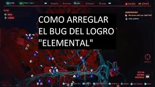 Como arreglar bug logro “elemental” al 98% en Cyberpunk 2077