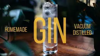 Vacuum distilled gin