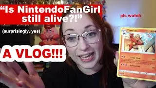 A VLOG?? (Pokemon Cards, Fire Emblem, Super Nintendo World, & more)