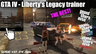 The best trainer for GTA IV!  Liberty's Legacy trainer