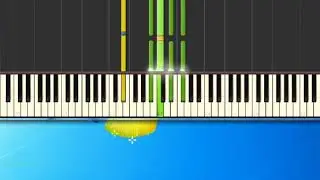 [Piano Tutorial Synthesia]Dormi amore - Celentano Adriano
