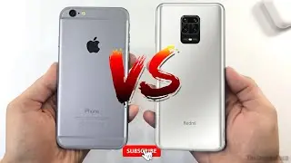 Redmi Note 9 PRO vs iPhone 6s Plus | Speed Test, Antutu