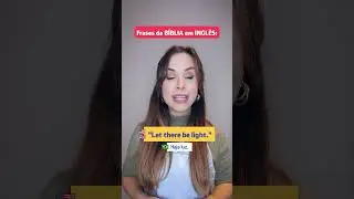 Frases da BÍBLIA em INGLÊS