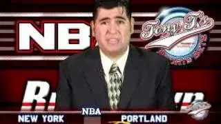 NY Knicks @ Portland Trailblazers Friday ESPN NBA ...
