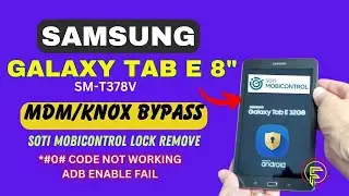 SM-T378V Knox Security bypass || Samsung Galaxy Tab E 32 gb Mdm  bypass