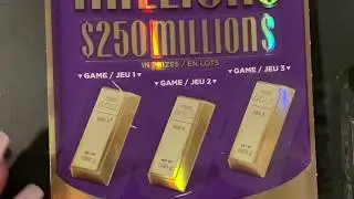 TRIPLE MILLIONS OLG SCRATCH TICKET 🌈BIG WIN 💰