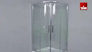 Монтаж душевого уголка Timo T-1101 ROMB