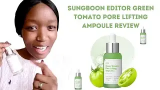 Korean Skincare Secret: Green Tomato Pore Lifting Ampoule Review