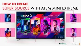 Super Source with Atem Mini Extreme | Camixel Technologies