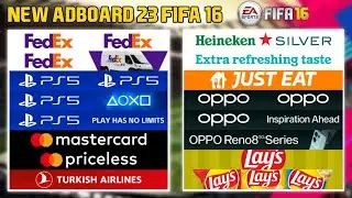 NEW ADBOARD 23  FIFA 16 MOBILE | DOWNLOAD AND INSTALL!!