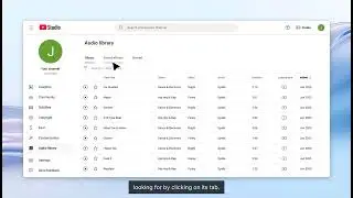 How to Find Audio Library in YouTube Studio - Complete Tutorial