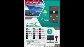 Inverex Nitrox 5 KW Series2021 5G Hybrid Inverter On-Grid and Off-Grid. The latest Price in Pakistan