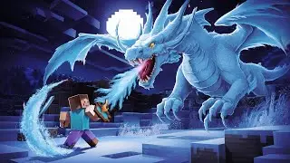 I Killed A Ice Dragon By Mistake In Minecraft