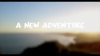 A new adventure