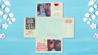 Anniversary Card for loved ones | Beautiful anniversary card ideas | DIY Anniversary card
