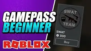 How To Make GAMEPASSES In Roblox