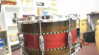 P.Ellis Drums Custom Big Boy Snare Drum Demo at Jeff Ryder Drum Shop