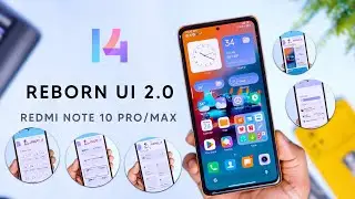 Official Reborn Ui 2.0 Redmi Note 10 Pro/Max Review, 9+ Monet Effect, Unique Features 🔥