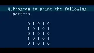 C++ Programming||Pattern Printing Problem (26)