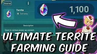 Ultimate Territe Farming Guide - 5 Ways To Farm 3,000+ Territe Per Week - Ni No Kuni Cross Worlds