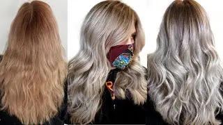 SMOKEY PLATINUM BLONDE | Lived-In Hair Color Tutorial | Redken Shades EQ | Daniella Benita
