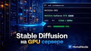Как запустить Stable Diffusion на удалённом GPU сервере (без своей видеокарты)
