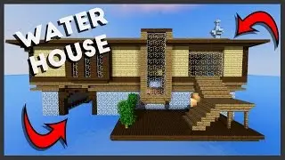 Minecraft: How to Build a Survival House on Water (Best House Tutorial)
