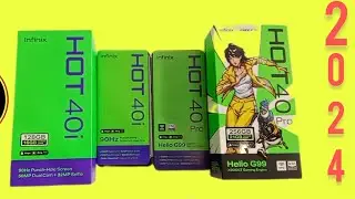 Infinix Hot 40pro vs infinix Hot 40i : speed test