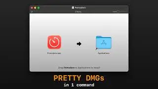 Create a Beautiful macOS DMG Installer in Seconds (with Amore)