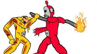 Infected laa laa vs mantis po