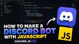 [2026] How To Make Your FIRST DISCORD BOT using JavaScript, Simple Tutorial