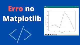 "ModuleNotFoundError: No module named 'PIL'" | Erro do matplotlib