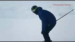 Спуск со станции Мир до Кругозора, Эльбрус