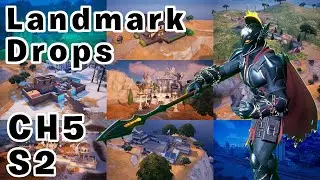 Landmark Drops Ch5 S2 (Fortnite)