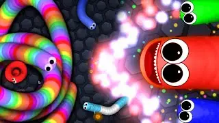 Wormate.io Funny Epic Gameplay #2# ✅ BİGGEST SNAKE TOP 001 💪 Slither Snake Online Games 2024 💥