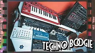 Techno Boogie (DAWless) Behringer MS-1, TD-3, RD-6, Crave, Neutron, TherapKid, LIVEN 8bit Warps