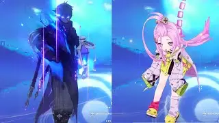 Flins & Aino party setup animation with slowmo! | Nod-Krai 6.0 (Genshin Impact)